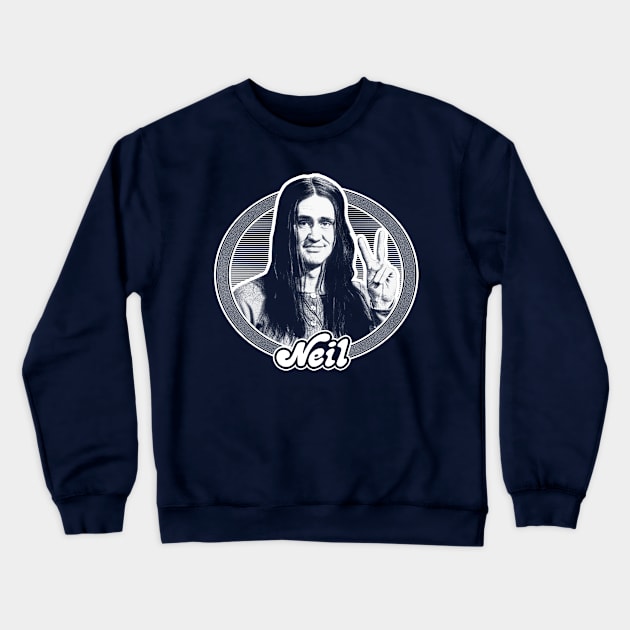 Neil Pye The Young Ones /// Retro Fan Art Design Crewneck Sweatshirt by DankFutura